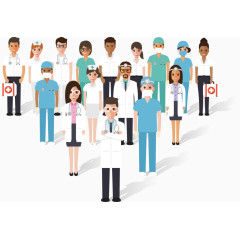 医院各种职业人物