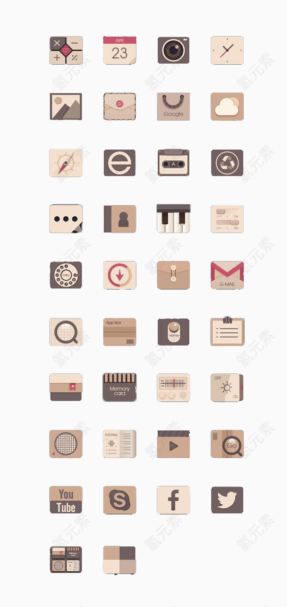 功能icon图标