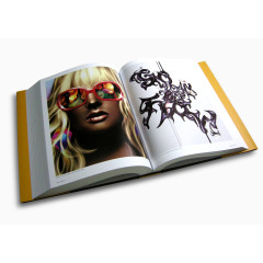 平摊的杂志书本