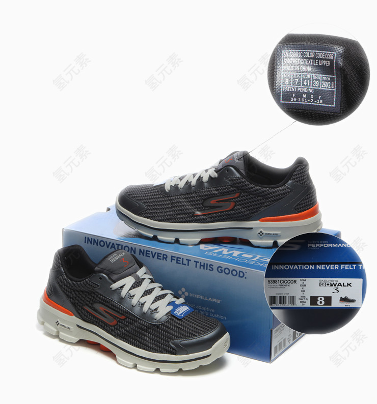 斯凯奇SKECHERS休闲鞋