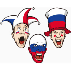 卡通西式风格鬼脸图片