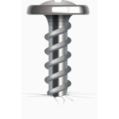 螺丝钉png矢量素材