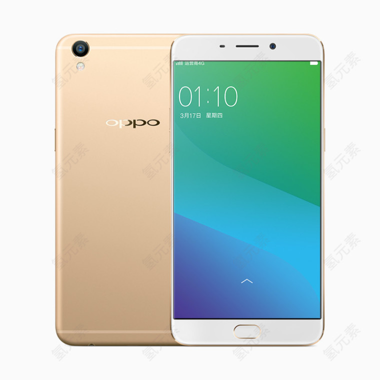 oppor9手机正反面