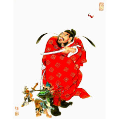 端午习俗跳钟馗钟馗镇宅降妖