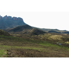 甘南旅游高原上的自然风光