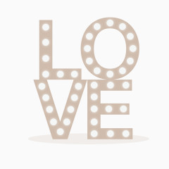 手绘结婚装饰素材