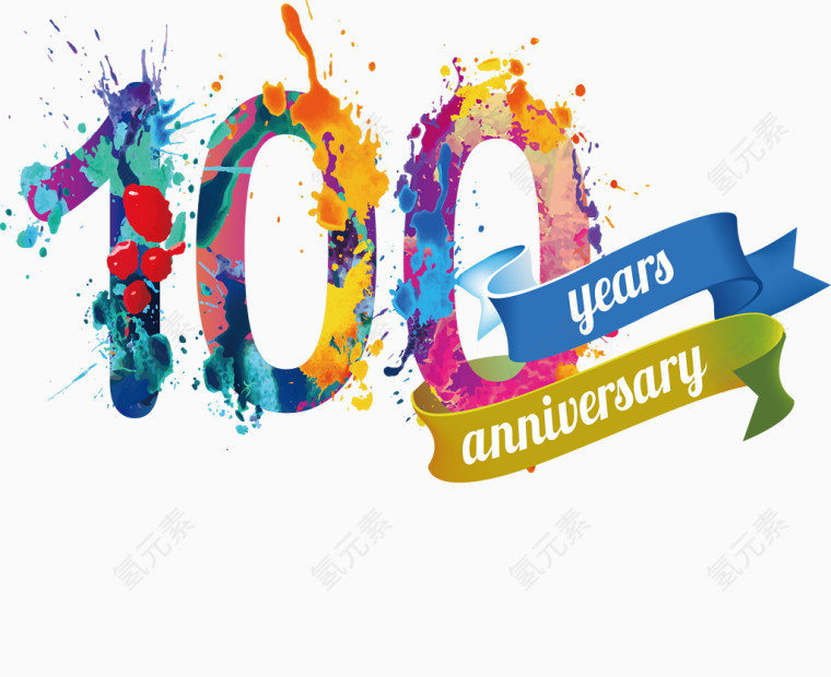 一百周年纪念标签