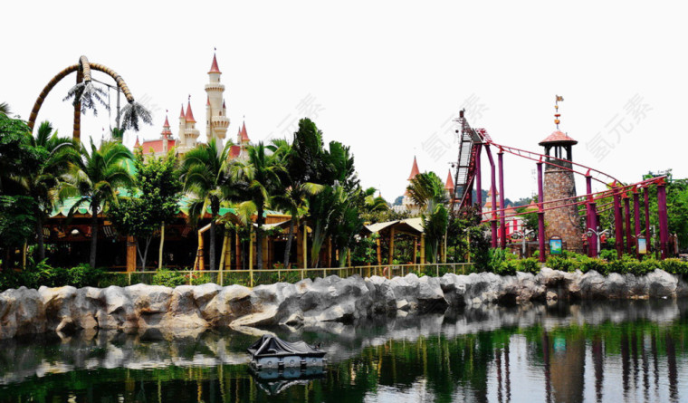 新加坡环球影城全景图