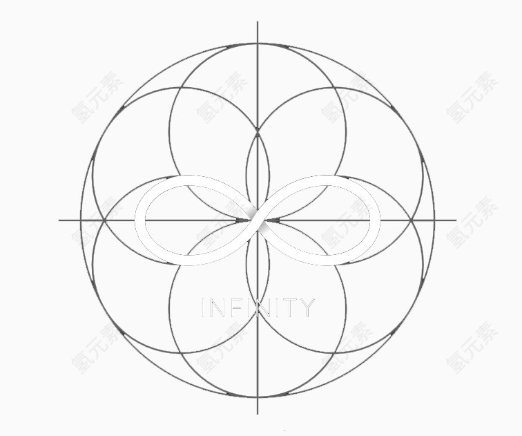 矢量元素无穷大演示图