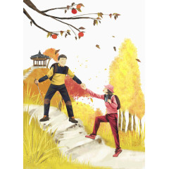 立秋后爬山