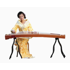 优雅温婉国风才女弹古筝