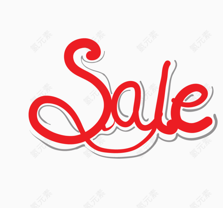 SALE手绘涂鸦矢量素材