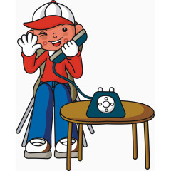 同城送货快递询问人物场景图方便