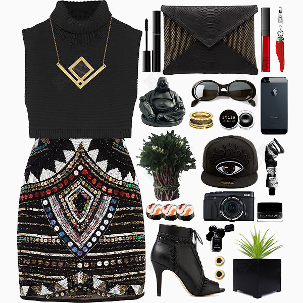 高端女装女裙搭配