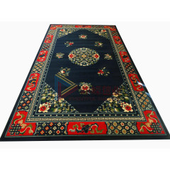 免扣现代化居家欧式花纹毛地毯