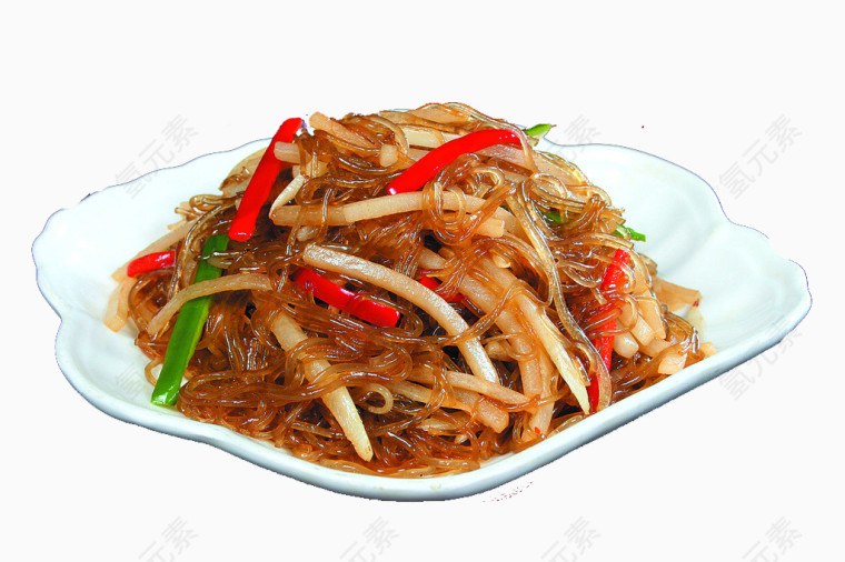 萝卜炒粉条