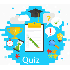 矢量手绘问答节目