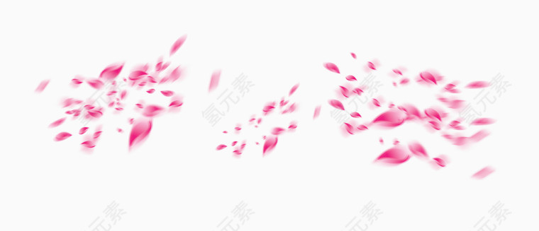 漂浮花瓣素材