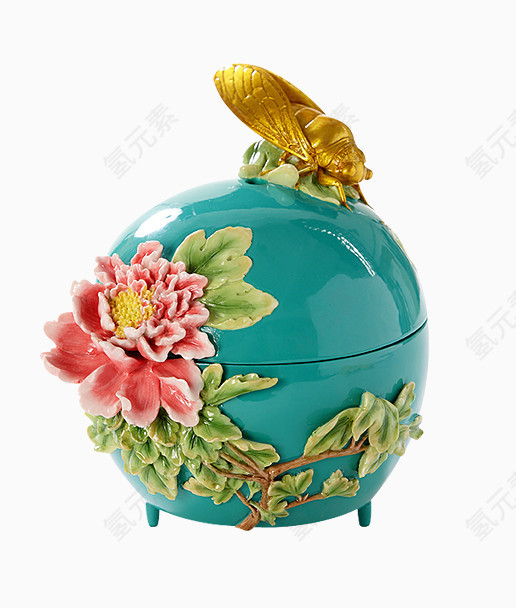 绿色艺术品