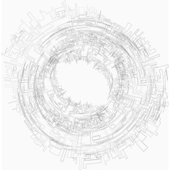 黑色科技线条网络