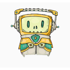 免扣素材之机器人