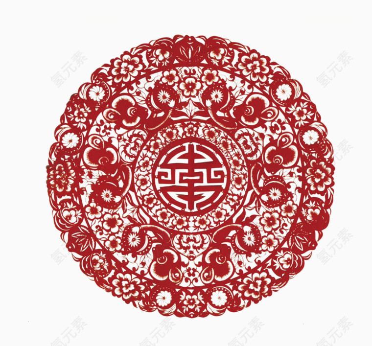 中式婚礼青花底纹