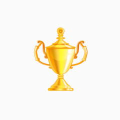 奖杯 金色 金属 荣誉