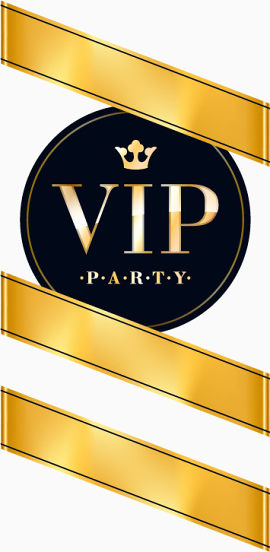 商务VIP贵宾邀请函矢量素材
