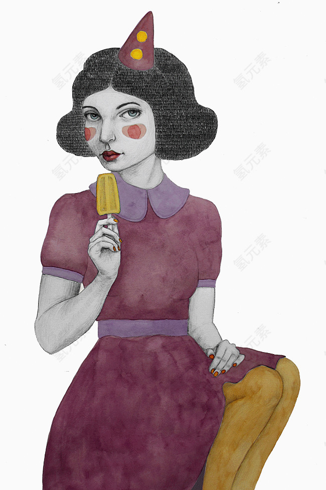 个性独特的插画