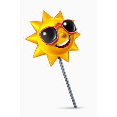 卡通太阳