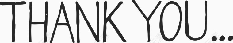 THANKYOU矢量图