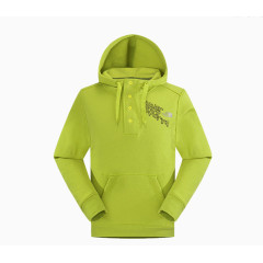 THE NORTH FACE 北面 男款 连帽黄色卫衣