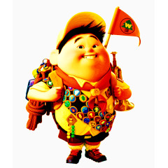 飞屋环游记 小胖子