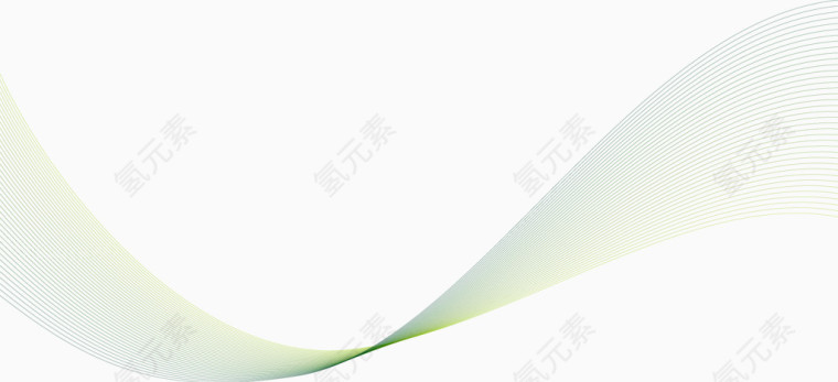 矢量手绘科技线条