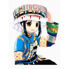 美丽的少数民族姑娘