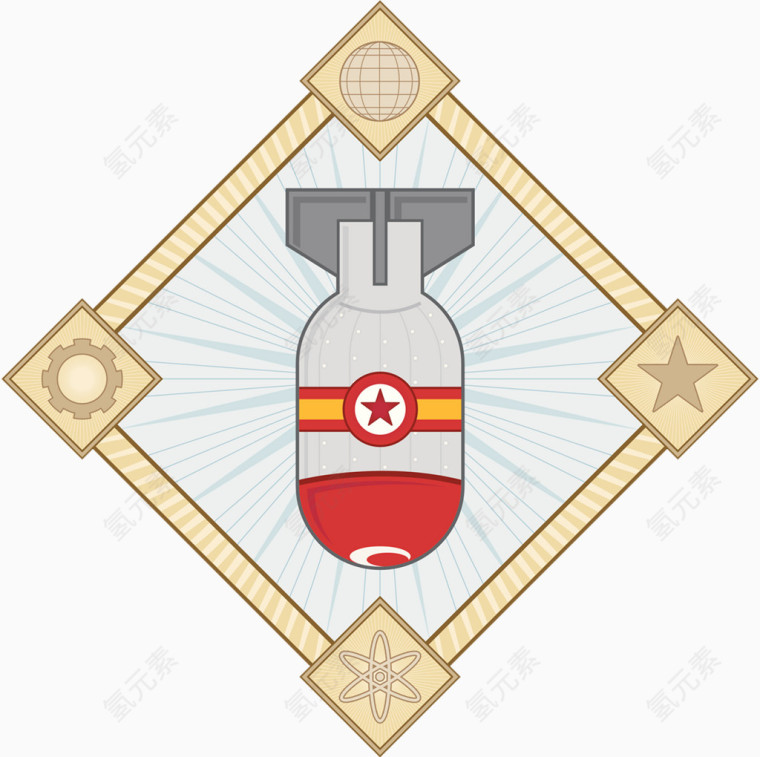 巡航导弹插画