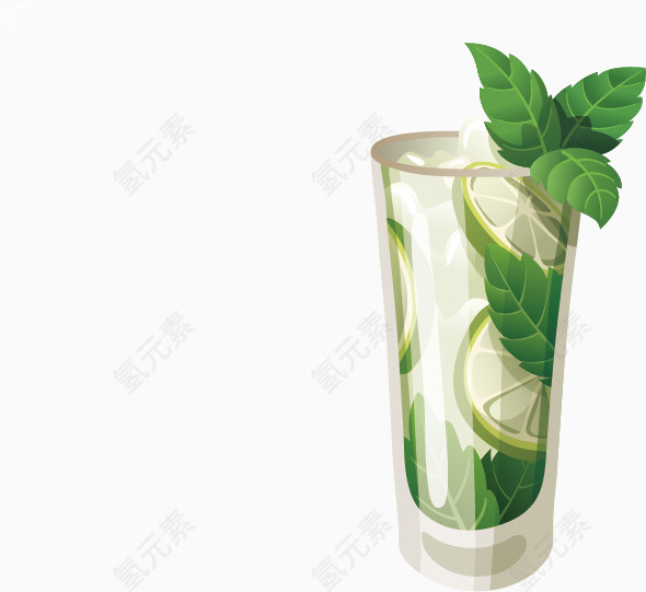 酒水饮料矢量素材