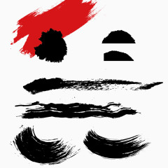 矢量变形书法笔刷