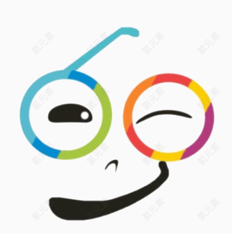 彩色眼镜