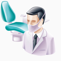 矢量牙齿健康观察