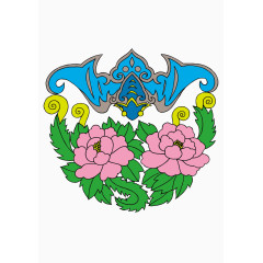 富贵福气寓意矢量图