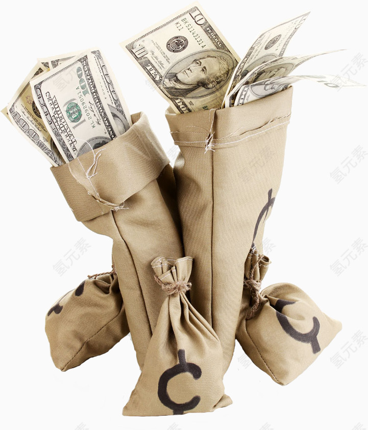麻袋里的美元