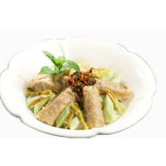 大头菜千张包蒸葫芦