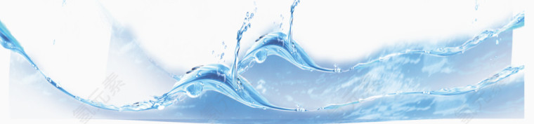 唯美精美水水花水层