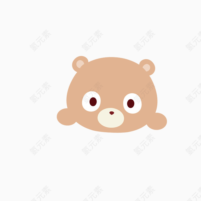 可爱卡通小熊头像