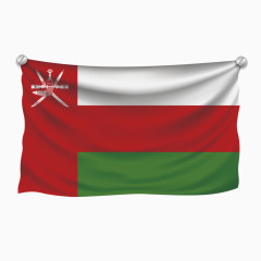 矢量旗标国家阿曼