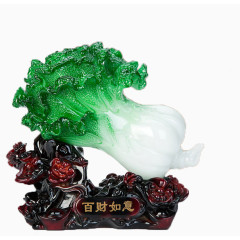 大白菜雕塑品