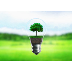创意灯泡环保