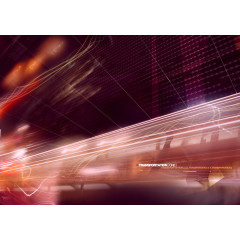 科技未来技术分层车水马龙