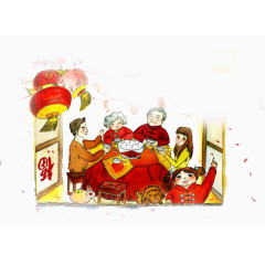 年夜饭素材